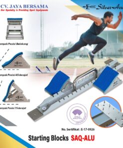 track block, starting blocks, starting blocks track, starting block untuk kompetisi, starting block untuk atlet, starting block profesional, starting block atlit, start lari jarak pendek, start lari jarak menengah, start blok, start block, start block untuk pertandingan, sprint block, running block, penahan memulai lari, harga start block, harga start block lari, harga start block atletik, balok start, balok start lari