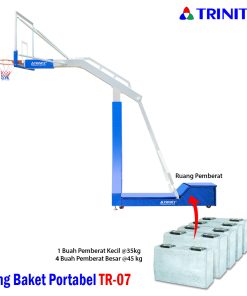 Alternative view of Ring Basket Portabel TR-07
