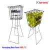 keranjang bola tenis, keranjang bola, keranjang bola tenis portable, bola tenis, tempat bola tenis, keranjang bola tonnis, keranjang bola kasti, tennis ball cart